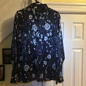 Silk Floral Shirt